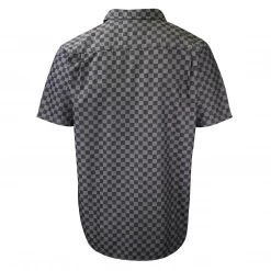Vans Men's Charcoal Grey Tone Check S/S Woven Shirt (Retail $40)