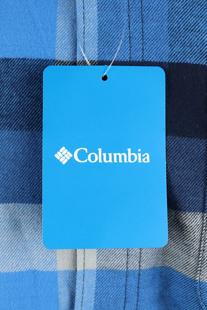 New Arrivals Columbia Men's Blue Black Grey Plaid Cornell Woods L/S Flannel Shirt (467) 8 New Arrivals Columbia Men's Blue Black Grey Plaid Cornell Woods L/S Flannel Shirt (467)
