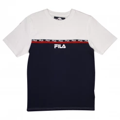 FILA Boy's Aesthetic Street Two Tone S/S T-Shirt 36 FILA Boy's Aesthetic Street Two Tone S/S T-Shirt
