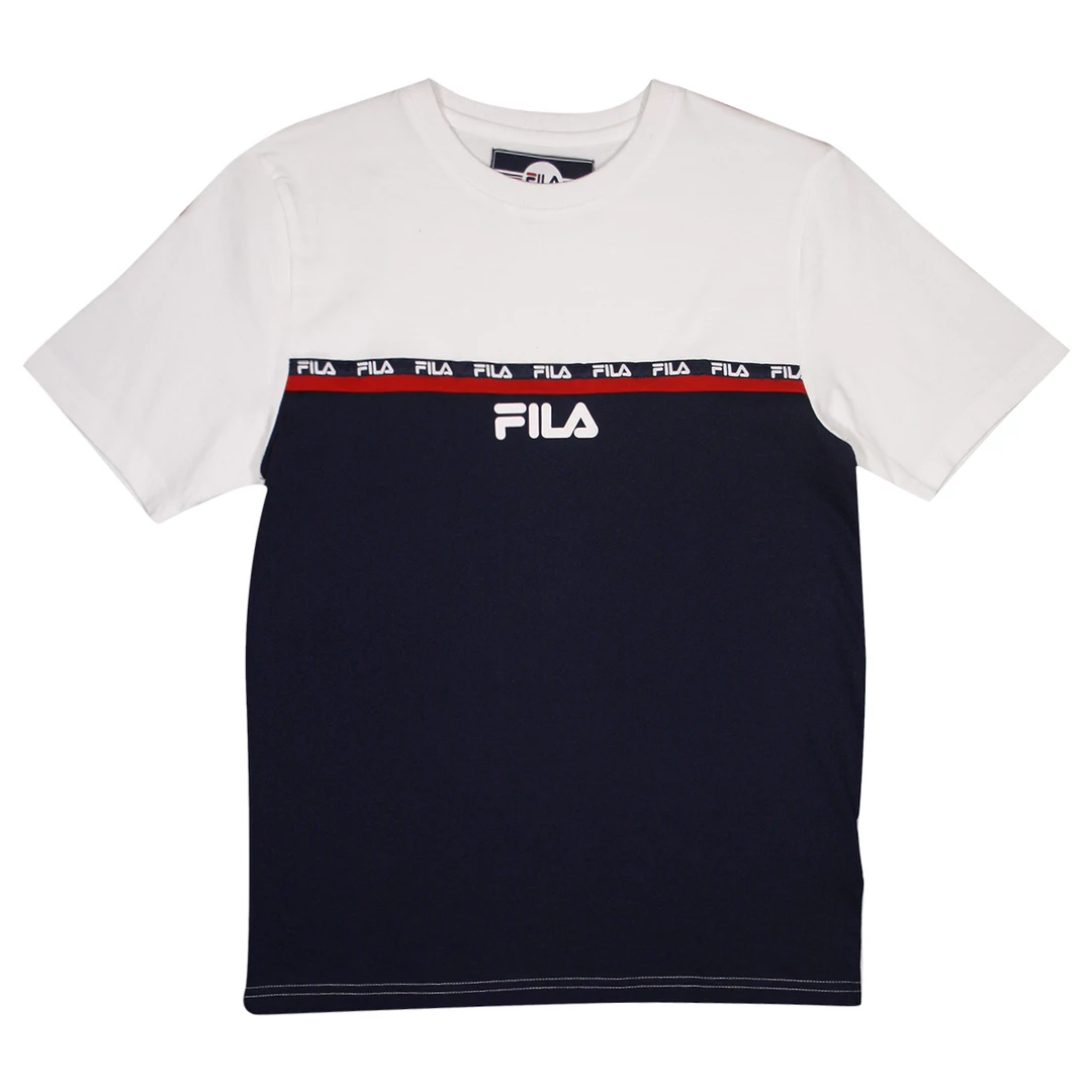 FILA Boy's Aesthetic Street Two Tone S/S T-Shirt 19 FILA Boy's Aesthetic Street Two Tone S/S T-Shirt