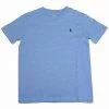 Polo Ralph Lauren Kid's H.Sky Blue - Navy Pony Round Neck S/S T-Shirt (S32) 2 Polo Ralph Lauren Kid's H.Sky Blue - Navy Pony Round Neck S/S T-Shirt (S32)