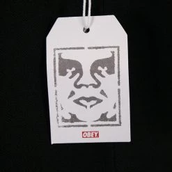 OBEY Men's Classic Color Block Zip S/S Polo Shirt (S25)