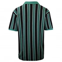 OBEY Men's Radar Classic Vertical Stripe Zip S/S Polo Shirt (S24)