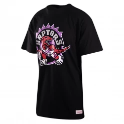 Mitchell & Ness Men's Black Classic Toronto Raptors Logo S/S T-Shirt (S02)