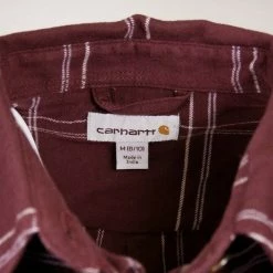 Carhartt Women's Large Lined Plaid L/S Woven Shirt (S03)