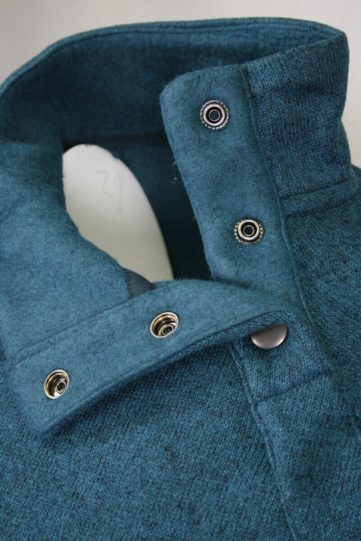 Clearance Eddie Bauer Women's Three Snap On Button Mock Neck Sweater (S04) 11 Clearance Eddie Bauer Women's Three Snap On Button Mock Neck Sweater (S04)