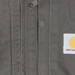 Carhartt Men's Gravel Knoxville Fleece-Lined Hooded Vest (S03) Mens 8 Carhartt Men's Gravel Knoxville Fleece-Lined Hooded Vest (S03) Mens