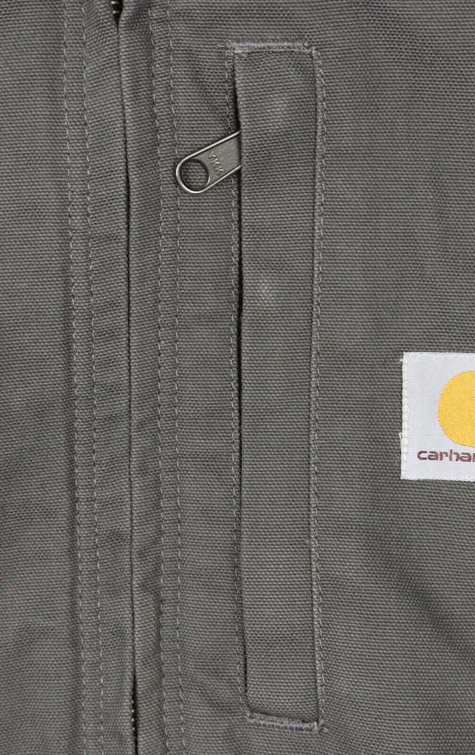 Carhartt Men's Gravel Knoxville Fleece-Lined Hooded Vest (S03) Mens 5 Carhartt Men's Gravel Knoxville Fleece-Lined Hooded Vest (S03) Mens