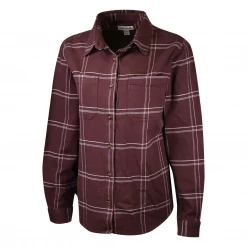 Carhartt Women's Large Lined Plaid L/S Woven Shirt (S03)
