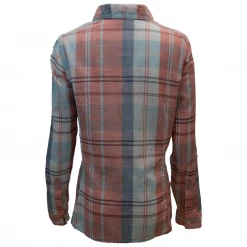 Columbia Women's New Moon Plaid Camp Henry II L/S Shirt 556