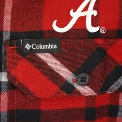 Columbia Men's NCAA CLG Flare Gun Plaid L/S Flannel Shirt (766) 29 Columbia Men's NCAA CLG Flare Gun Plaid L/S Flannel Shirt (766)