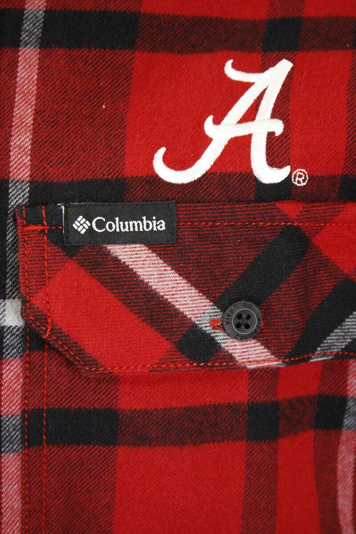 Columbia Men's NCAA CLG Flare Gun Plaid L/S Flannel Shirt (766) 10 Columbia Men's NCAA CLG Flare Gun Plaid L/S Flannel Shirt (766)