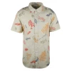 Columbia Men's Ivory Hatch Rapid Rivers S/S Woven Shirt (191)