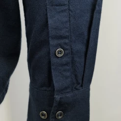 Spotted Clothing PrAna Men's Solid Dark Blue L/S Woven Shirt (S06) 13 Spotted Clothing PrAna Men's Solid Dark Blue L/S Woven Shirt (S06)