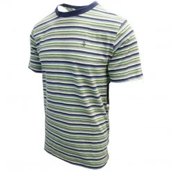 Mens Volcom Men's Moss Stone Fleeter Crew S/S T-Shirts (S11)