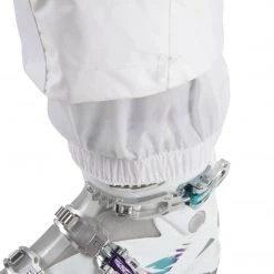 Wed'ze By Decathlon Women's White Oneslide Waterproof Ski/Snow Pants