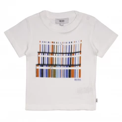 Hugo Boss Kid's Abstract Bookshelf S/S T-Shirt (S02) 36 Hugo Boss Kid's Abstract Bookshelf S/S T-Shirt (S02)
