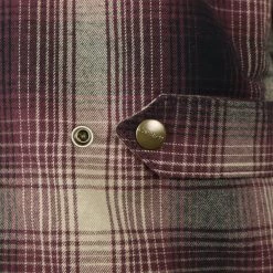 Carhartt Women's Wine Black Cream Plaid Snap On Button Sherpa Lined Shirt Jacket 21 Carhartt Women's Wine Black Cream Plaid Snap On Button Sherpa Lined Shirt Jacket