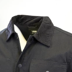 VANS Men's Black Drill Chore Snap On Button Coat (S02)