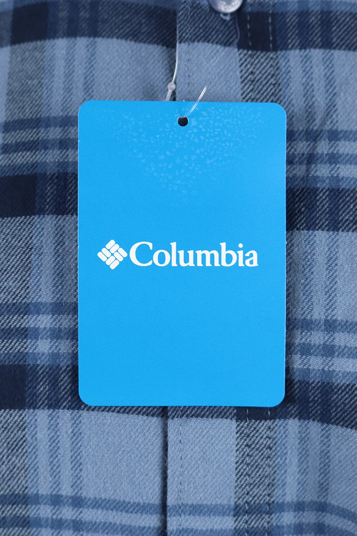 Columbia Men's Blue Navy Plaid Cornell Woods L/S Flannel Shirt (450) Medium New Arrivals 9 Columbia Men's Blue Navy Plaid Cornell Woods L/S Flannel Shirt (450) Medium New Arrivals