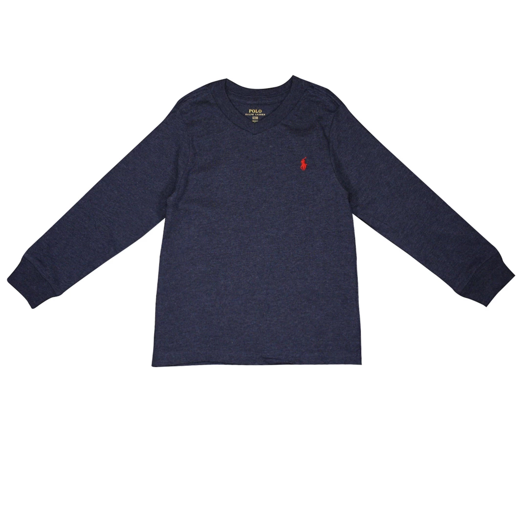 Polo Ralph Lauren Kid's Classic V-Neck L/S T-Shirt 25 Polo Ralph Lauren Kid's Classic V-Neck L/S T-Shirt