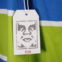 OBEY Men's Striped S/S T-Shirt (S05)