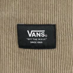 VANS Men's Tortilla Brown Drill Chore Button Up Coat 13 VANS Men's Tortilla Brown Drill Chore Button Up Coat