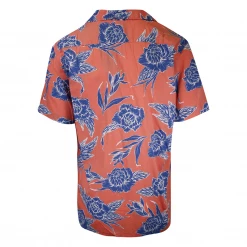 Levi's Men's Peach Blue Floral S/S Woven Shirt (Retail $54.50) S06