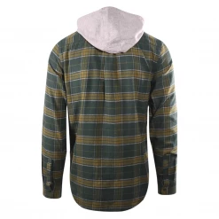 VANS Men's Green Plaid Parkway II Hooded L/S Shirt Jacket New Arrivals 9 VANS Men's Green Plaid Parkway II Hooded L/S Shirt Jacket New Arrivals