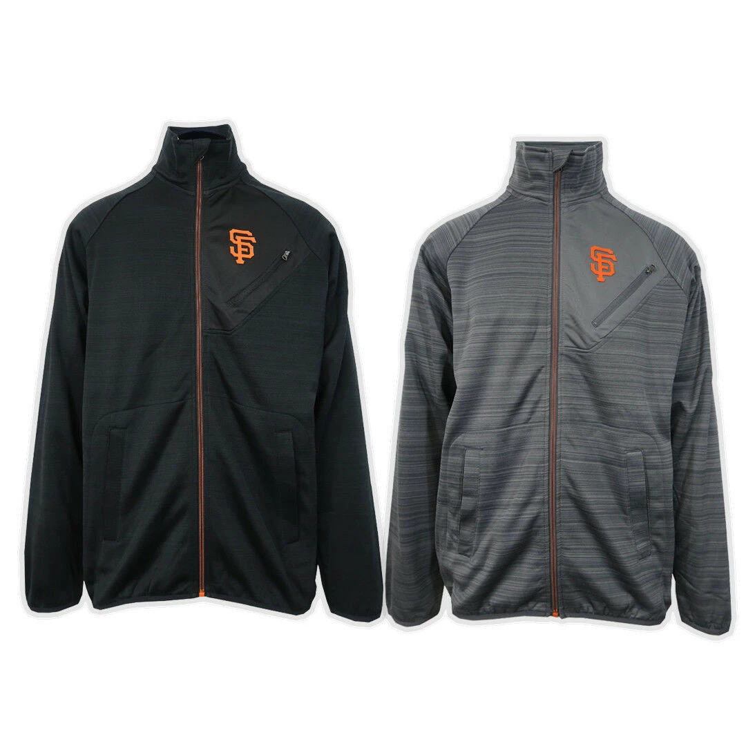 G-III Sports By Carl Banks Men's San Francisco Giants Turtle Neck Zip Sweater 3 G-III Sports By Carl Banks Men's San Francisco Giants Turtle Neck Zip Sweater