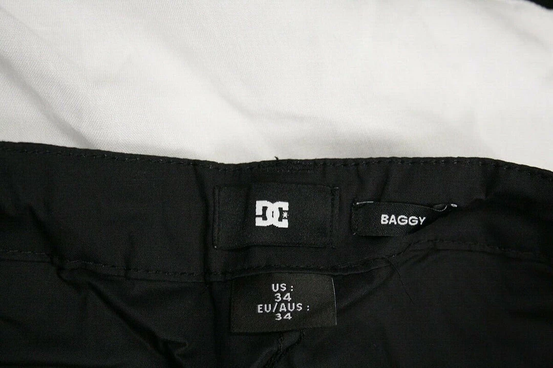 DC Shoes Men's Black Trueper Shorts 9 DC Shoes Men's Black Trueper Shorts