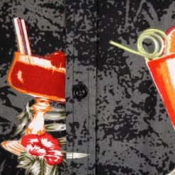 Mens Joe Browns Men's Tropical Palm Leaves S/S Woven Shirt