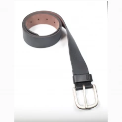 Billabong Men's Black Leather Matte Belt (S09)