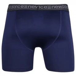 New Balance Men's Black, Navy, Bright Blue 4 Pack Boxer Brief (S04) Mens