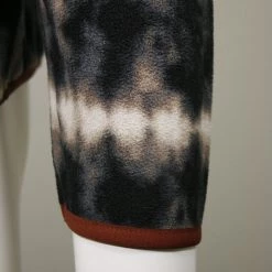 Eddie Bauer Men's Black Chutes Snap Mock Neck L/S Sweater (Retail $100) Mens