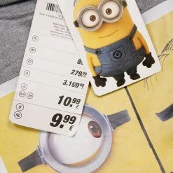 Despicable Me Kid's Heather Grey Say Banana L/S Pullover Hoodie Hoodies & Sweatshirts