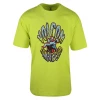 New Arrivals Volcom Men's Fluorescent Yellow Zombie Club S/S T-Shirt (S53)