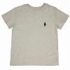 Polo Ralph Lauren Toddler H.Cream - Maroon Pony Round Neck S/S T-Shirt (S09) 1 Polo Ralph Lauren Toddler H.Cream - Maroon Pony Round Neck S/S T-Shirt (S09)