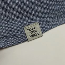 Vans Men's Parktown Two Tone Dress Blue S/S Woven Shirt (LOCATION : C5) 17 Vans Men's Parktown Two Tone Dress Blue S/S Woven Shirt (LOCATION : C5)