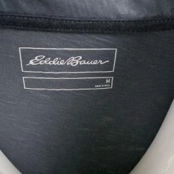 Eddie Bauer Men's River Wash Slub S/S Polo Shirt Mens