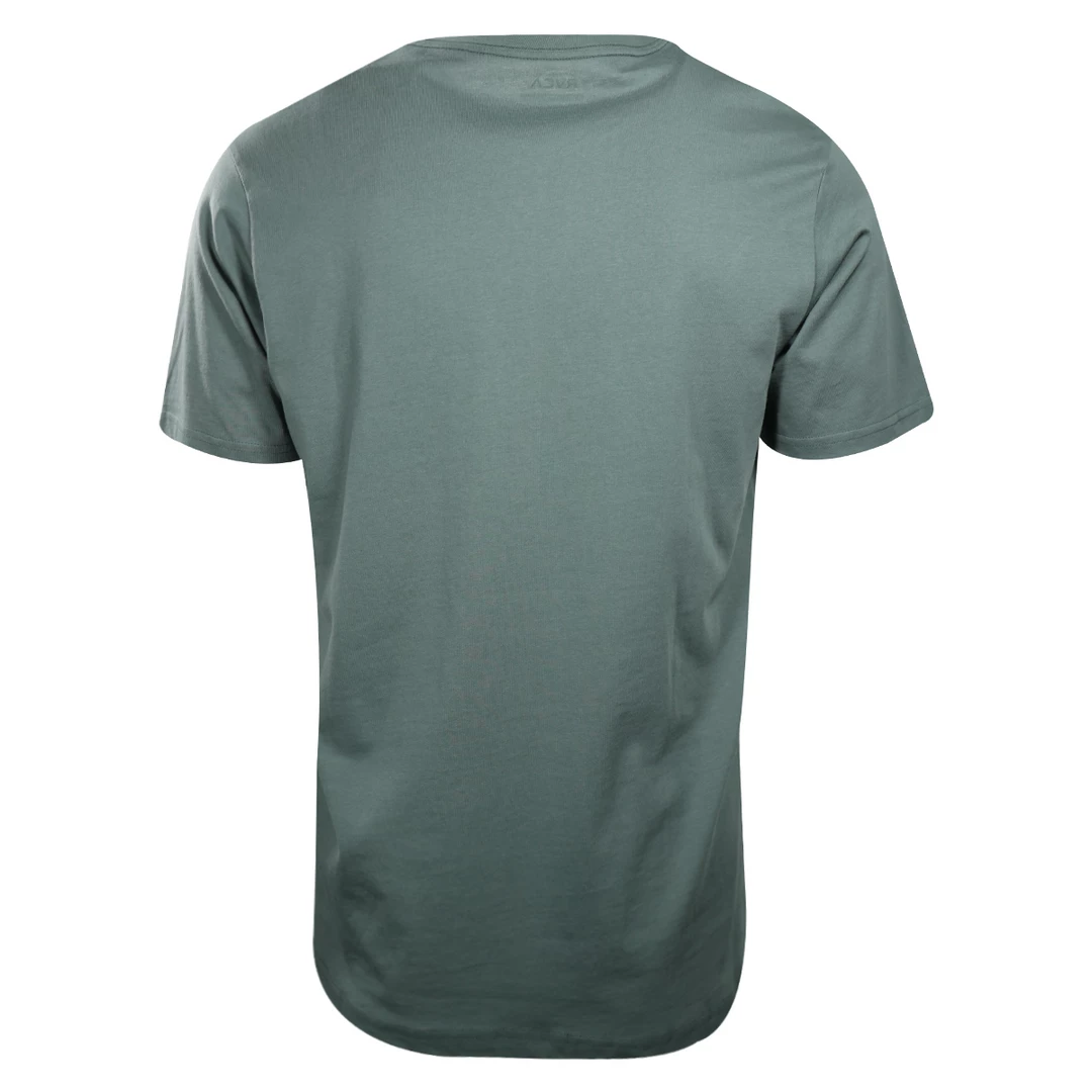 RVCA Men's Green Trouble In Paradize Regular Fit S/S T-Shirt (S27) 5 RVCA Men's Green Trouble In Paradize Regular Fit S/S T-Shirt (S27)