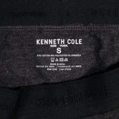 Kenneth Cole Men's Reaction 1 Pack Black Band Black Boxer Brief (S05)