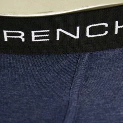 Mens French Connection Men's 3 Pack Navy Blue W/ Black Strap Boxer Briefs (S15) 13 Mens French Connection Men's 3 Pack Navy Blue W/ Black Strap Boxer Briefs (S15)