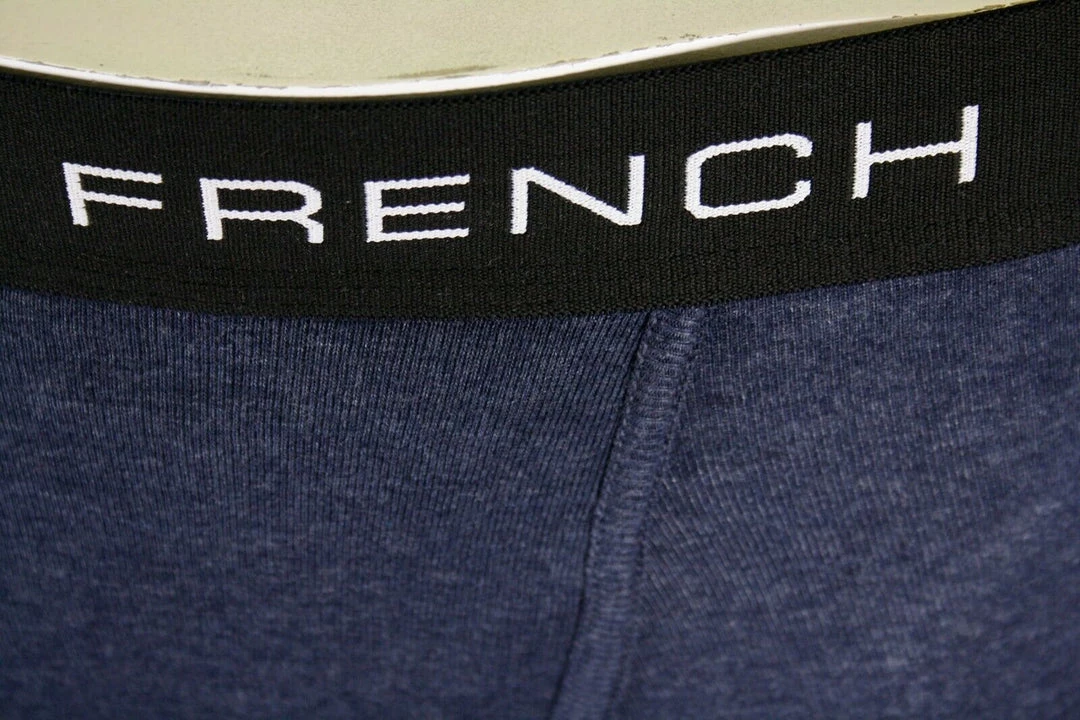 Mens French Connection Men's 3 Pack Navy Blue W/ Black Strap Boxer Briefs (S15) 6 Mens French Connection Men's 3 Pack Navy Blue W/ Black Strap Boxer Briefs (S15)