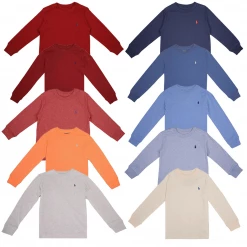 Polo Ralph Lauren Kid's Classic Round Neck L/S T-Shirt