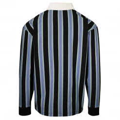 OBEY Men's Stripe Button L/S Polo Shirt (S03)