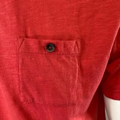 Quiksilver Men's Bright Red Light Weight Modern Fit S/S Polo Quik Silver