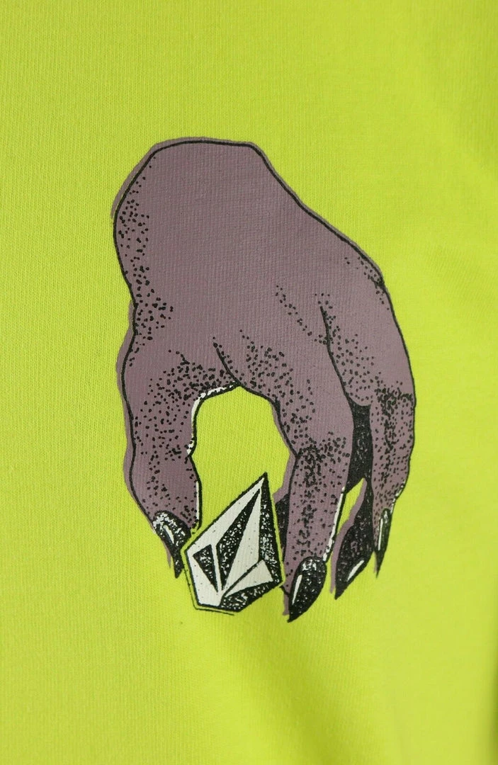New Arrivals Volcom Men's Fluorescent Yellow Stone Purple Hand S/S T-Shirt (S46) 6 New Arrivals Volcom Men's Fluorescent Yellow Stone Purple Hand S/S T-Shirt (S46)