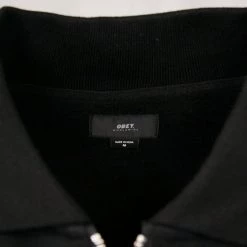 OBEY Men's Two Tone Zip L/S Polo Shirt (S05)