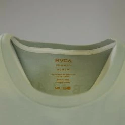 RVCA Men's Ice Green Balance Of Opposites Sleeveless Tank Top (S02)